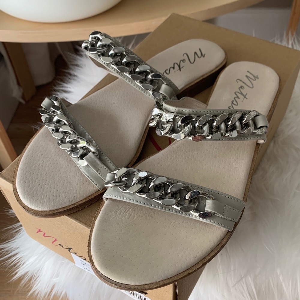 NIB Matisse Reagon Leather chain sandal | 7
